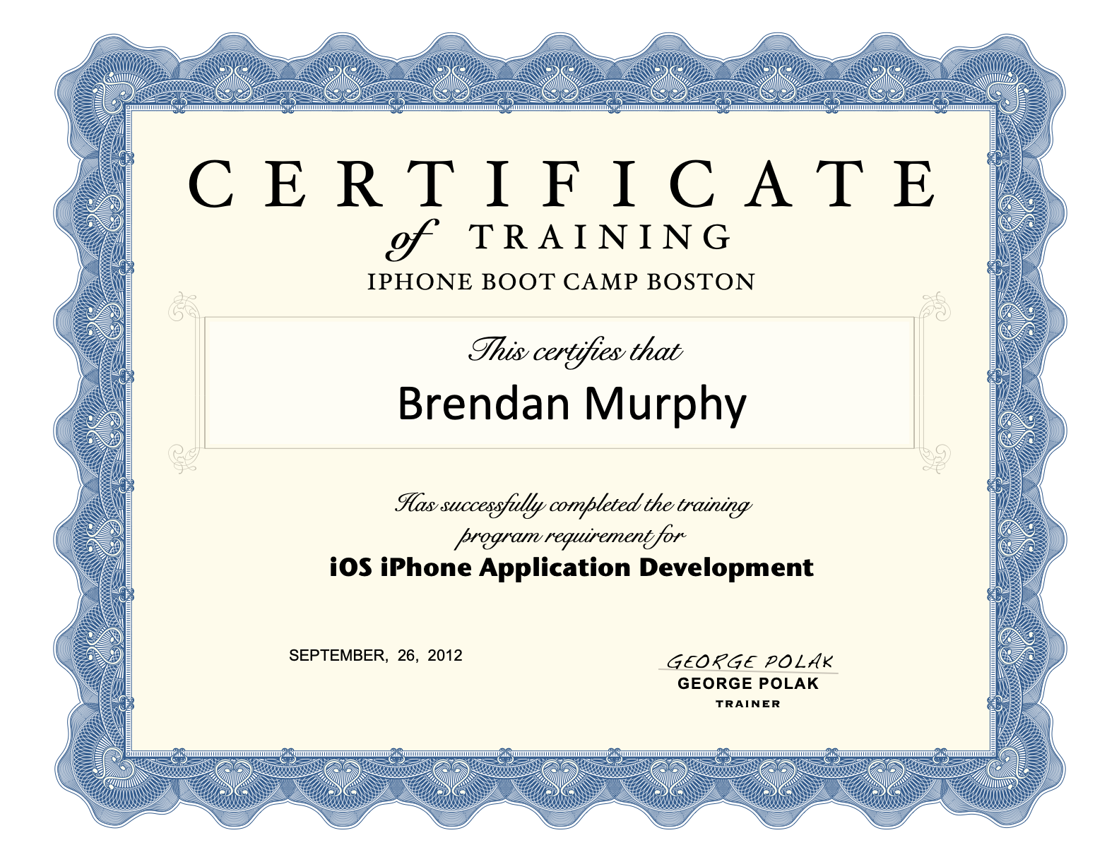 iOS iPhone Application Development